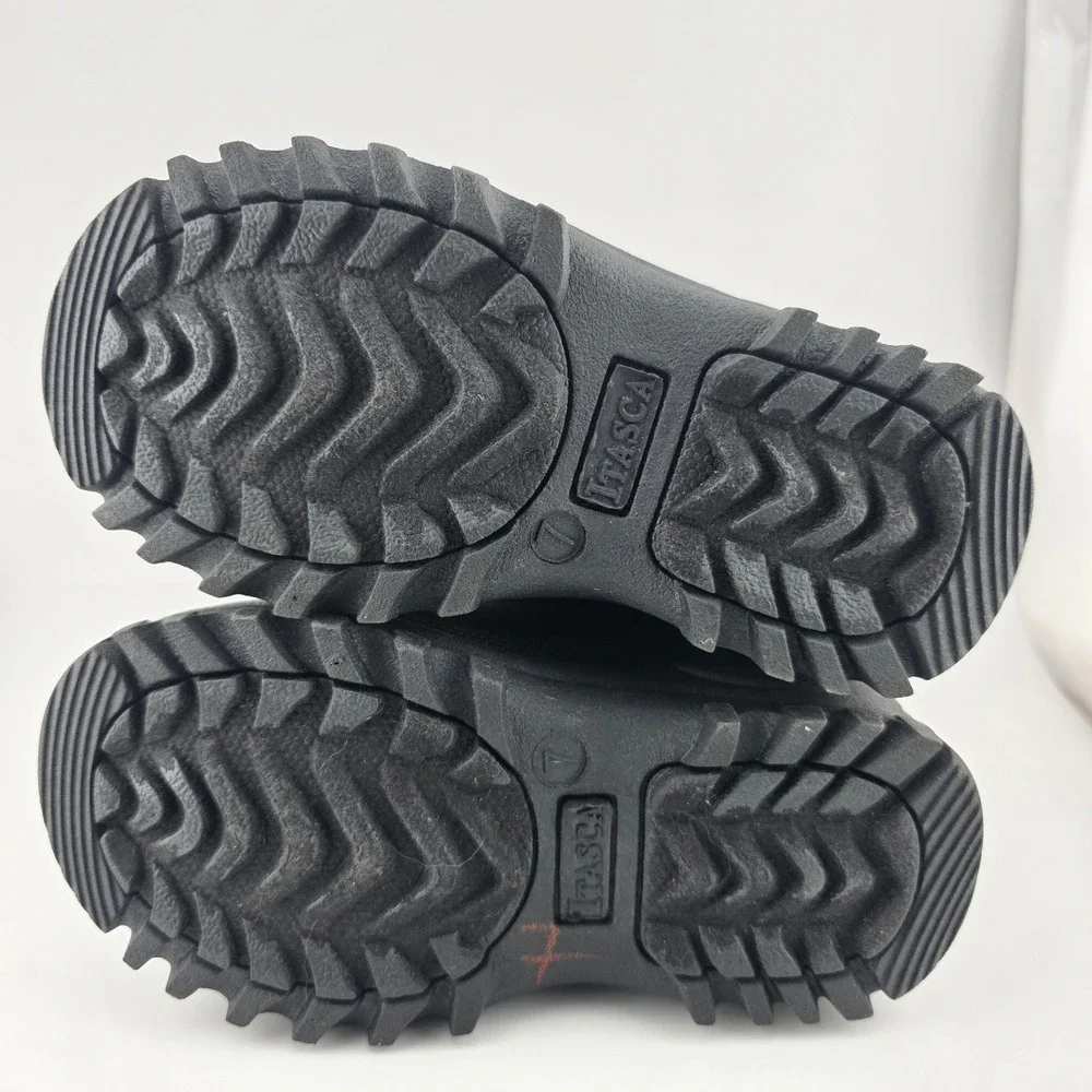 Itasca Snowflake Snow Boots Kids Size 7 Pink New Quilted Zipper‎ Winter Boots